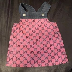 Baby Girl Denim Gucci Dress